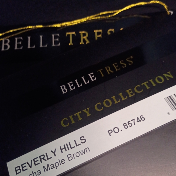 Belle Tress Beverly Hills In Mocha Maple Brown Extended Lace Frontleft MonoPart - Picture 8 of 14